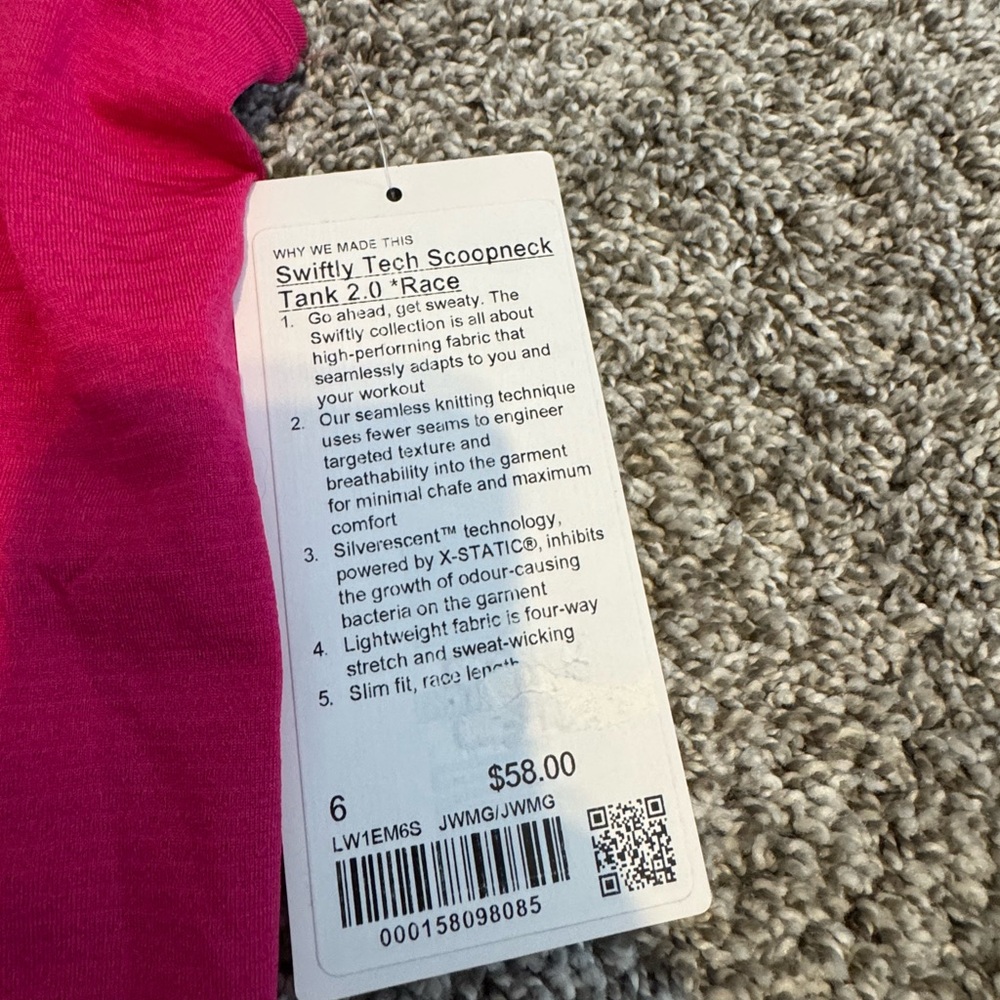 Lululemon Athletica Swiftly Tank - Picture 3 of 3
